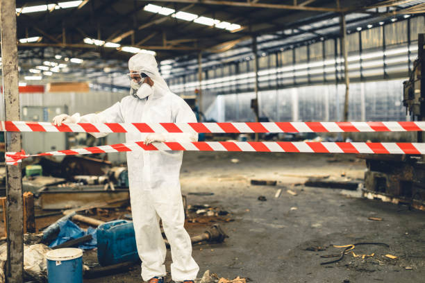 Professional Odor Removal technician working in Panama, NE